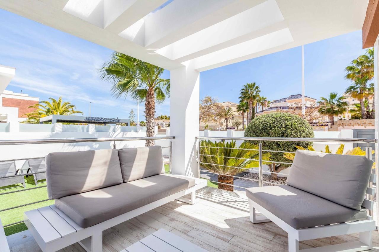 Casa Bos Orange Wellness Luxury Entire Villa Jacuzzi & Pool Gran Alacant Near Beach Puerto Marino Extérieur photo
