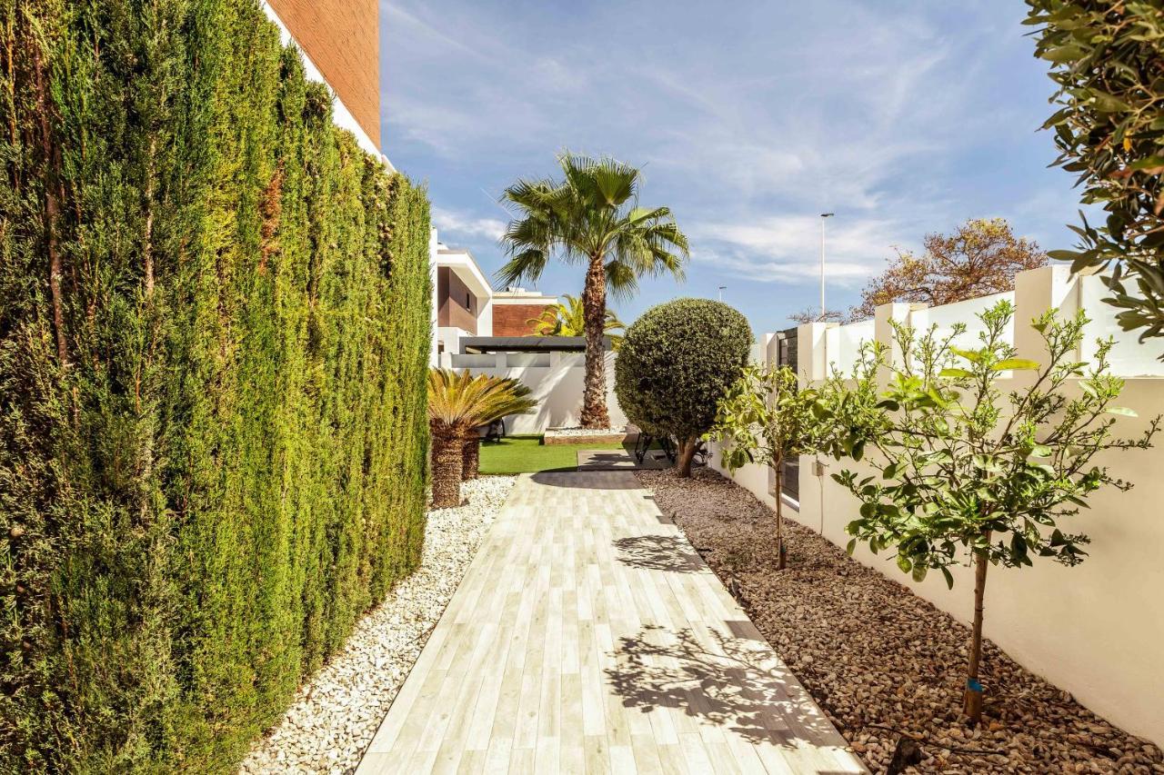Casa Bos Orange Wellness Luxury Entire Villa Jacuzzi & Pool Gran Alacant Near Beach Puerto Marino Extérieur photo