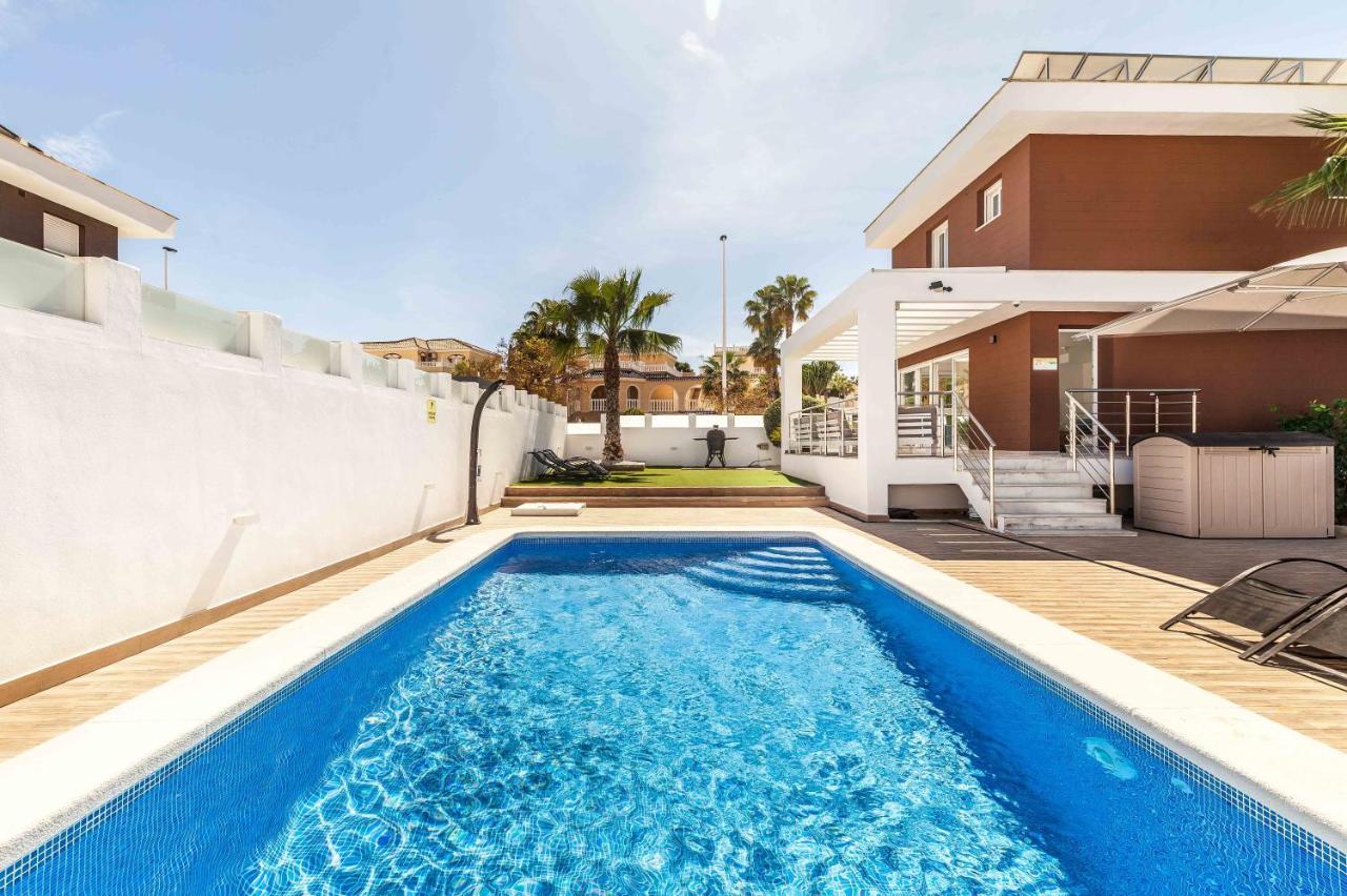 Casa Bos Orange Wellness Luxury Entire Villa Jacuzzi & Pool Gran Alacant Near Beach Puerto Marino Extérieur photo
