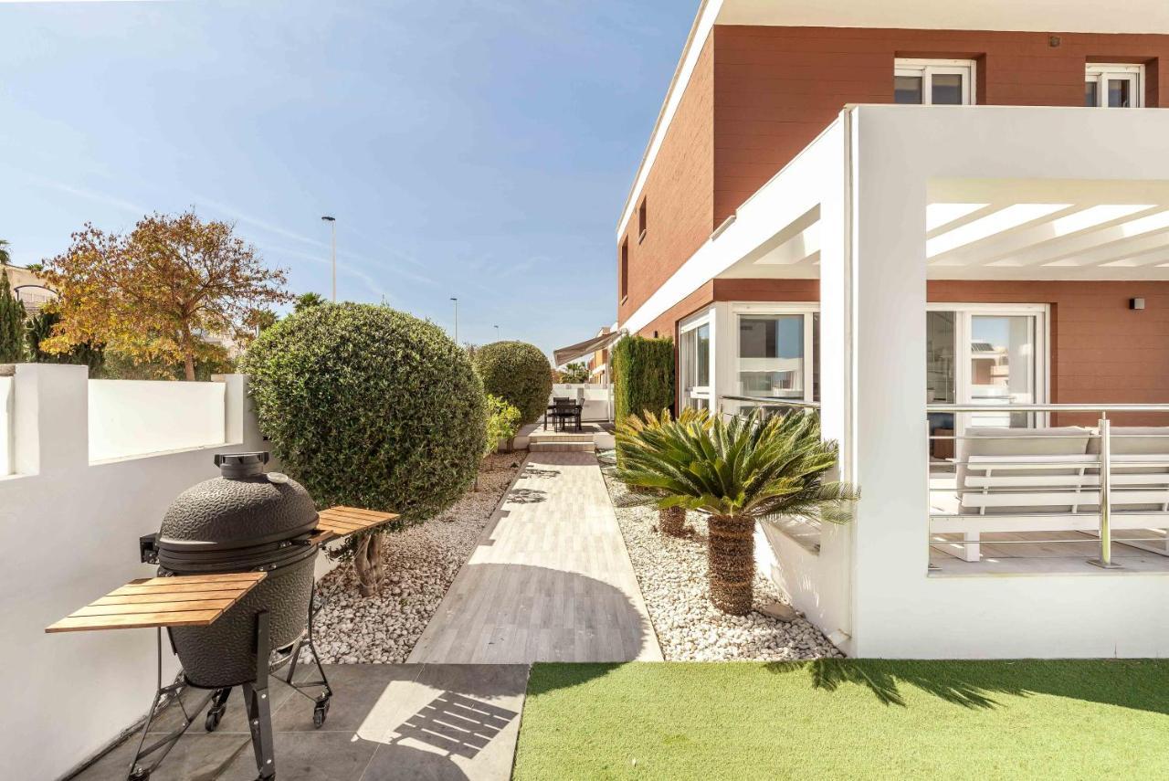 Casa Bos Orange Wellness Luxury Entire Villa Jacuzzi & Pool Gran Alacant Near Beach Puerto Marino Extérieur photo
