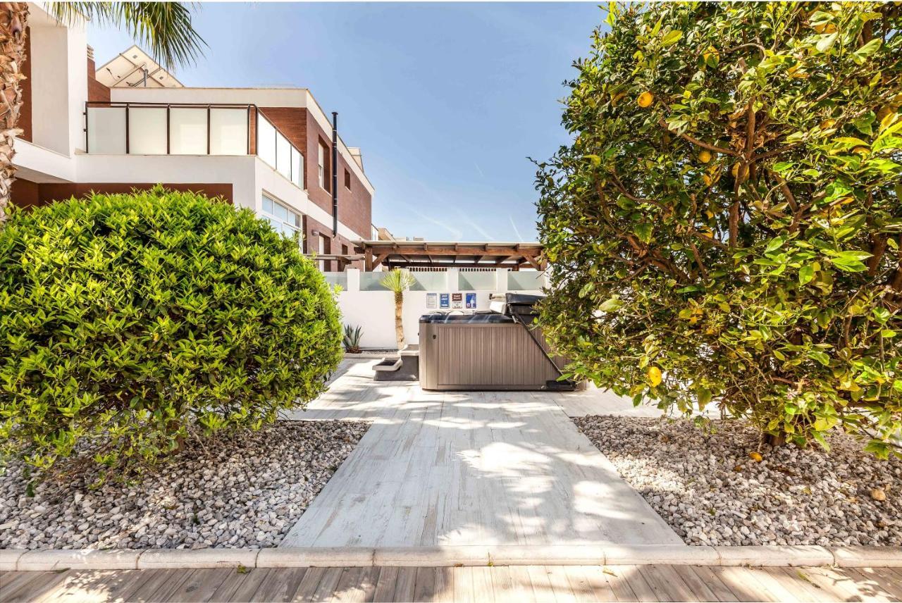 Casa Bos Orange Wellness Luxury Entire Villa Jacuzzi & Pool Gran Alacant Near Beach Puerto Marino Extérieur photo
