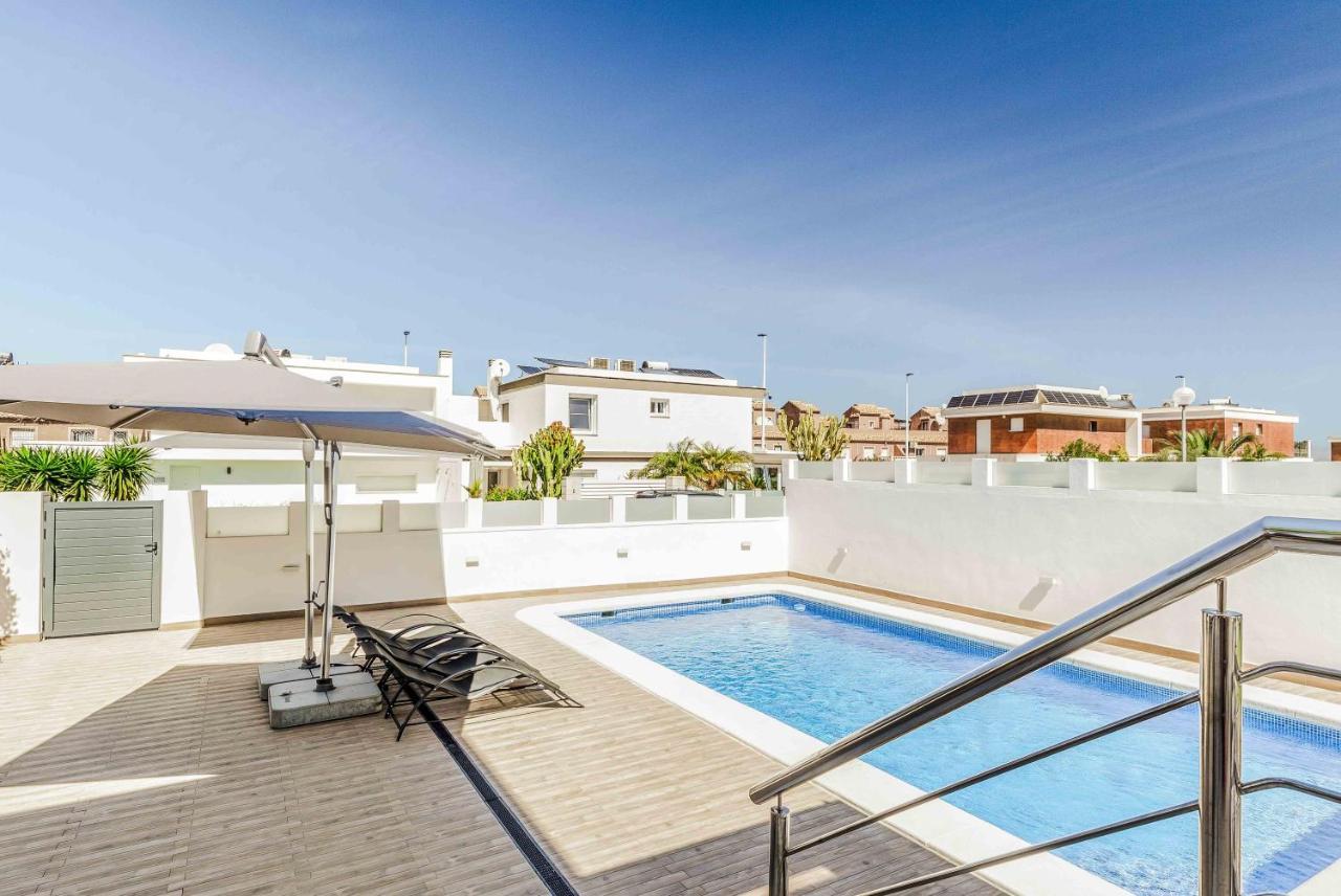 Casa Bos Orange Wellness Luxury Entire Villa Jacuzzi & Pool Gran Alacant Near Beach Puerto Marino Extérieur photo